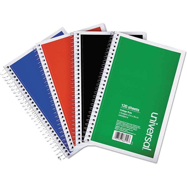 UNIVERSAL - Note Pads, Writing Pads & Notebooks Writing Pads & Notebook Type: Notebook Size: 9-1/2 x 6 - Best Tool & Supply