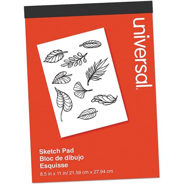 UNIVERSAL - Note Pads, Writing Pads & Notebooks Writing Pads & Notebook Type: Scratch Pad Size: 8-1/2 x 11 - Best Tool & Supply