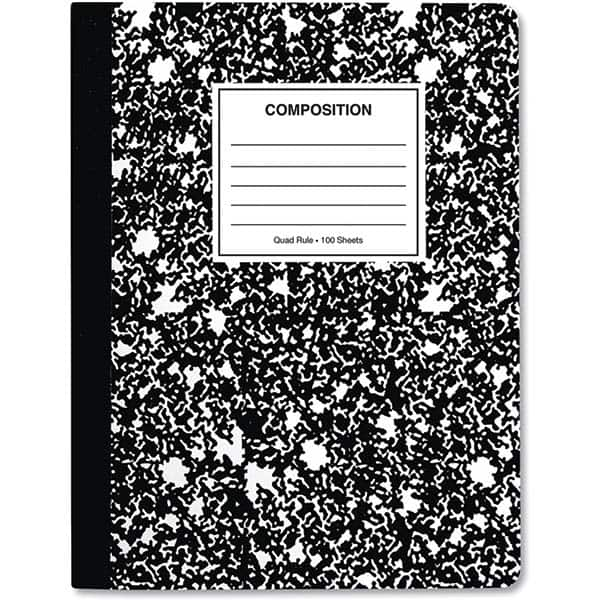 UNIVERSAL - Note Pads, Writing Pads & Notebooks Writing Pads & Notebook Type: Composition Book Size: 9-3/4 x 7-1/2 - Best Tool & Supply