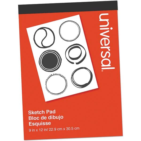 UNIVERSAL - Note Pads, Writing Pads & Notebooks Writing Pads & Notebook Type: Scratch Pad Size: 9 x 12 - Best Tool & Supply