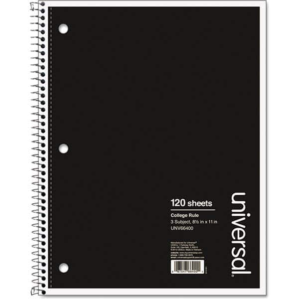 UNIVERSAL - Note Pads, Writing Pads & Notebooks Writing Pads & Notebook Type: Notebook Size: 11 x 8-1/2 - Best Tool & Supply