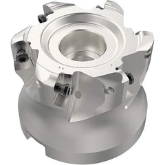 Seco - Indexable High-Feed Face Mills Cutting Diameter (Inch): 2.480 Cutting Diameter (mm): 63.00 - Best Tool & Supply