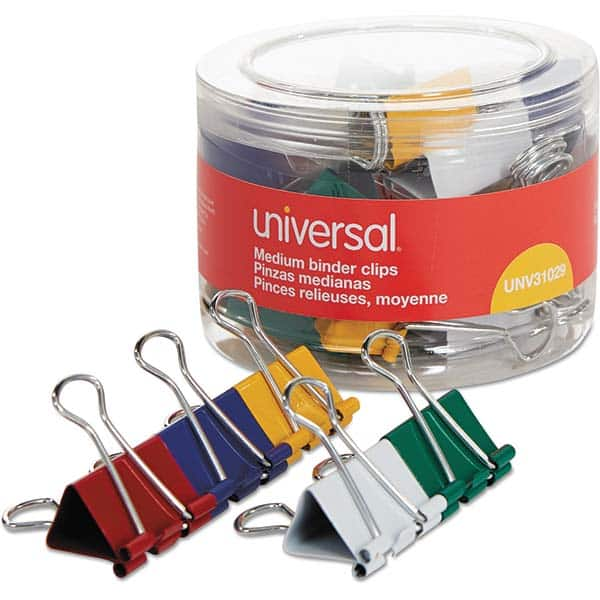 UNIVERSAL - Binder Clips Width (Inch): 1.25 Binder Type: Binder Clip - Best Tool & Supply