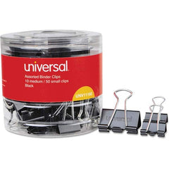 UNIVERSAL - Binder Clips Binder Type: Binder Clip Capacity (Inch): 0.63 - Best Tool & Supply