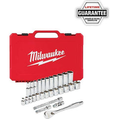 Milwaukee Tool - Combination Hand Tool Sets Tool Type: Mechanic's Tool Set Number of Pieces: 28.000 - Best Tool & Supply