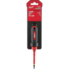 Milwaukee Tool - Precision & Specialty Screwdrivers Type: Screwdriver Overall Length Range: 7" - 9.9" - Best Tool & Supply