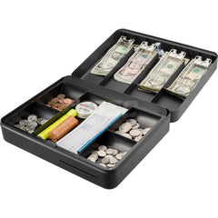 12 inch Standard Fold Out Cash Box with Key Lock