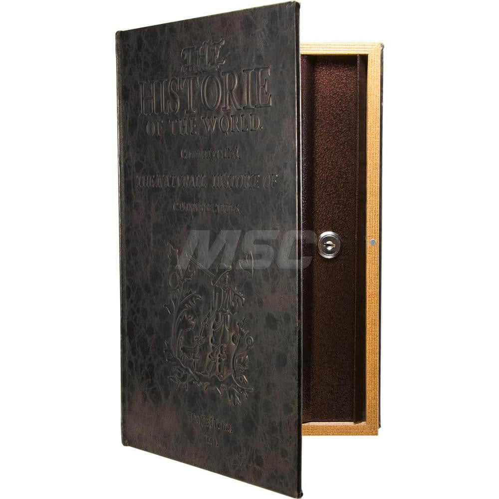 Safes; Type: Book Safe; Internal Width (Inch): 8-3/4; Internal Height (Inch): 13; Internal Depth (Inch): 2-3/4; External Width (Inch): 7; External Height (Inch): 11; External Depth (Inch): 2-1/4; UL Fire Rating (Hours): Not Rated