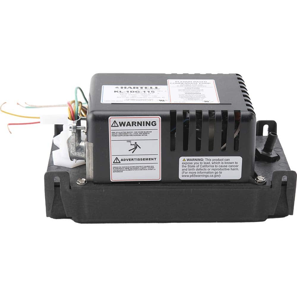 Hartell - Condensate Systems Type: Low Profile Condensate Pump Voltage: 277 - Best Tool & Supply