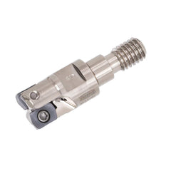 Tungaloy - Indexable High-Feed End Mills Cutting Diameter (mm): 12 Cutting Diameter (Inch): 0.3270 - Best Tool & Supply