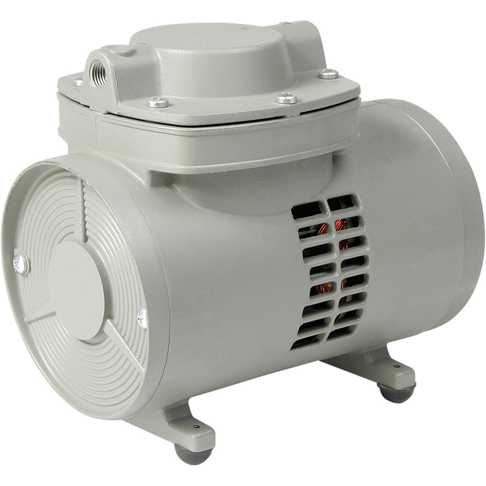 Thomas - Diaphragm-Type Vacuum Pumps Voltage: 115 VAC Compressor Type: Diaphragm Compressor and Vacuum Pump - Best Tool & Supply