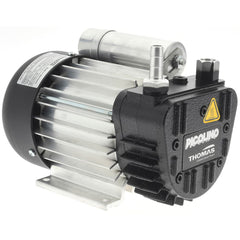 Thomas - Rotary Vane-Type Vacuum Pumps Voltage: 115 VAC Length (Decimal Inch): 8.8200 - Best Tool & Supply