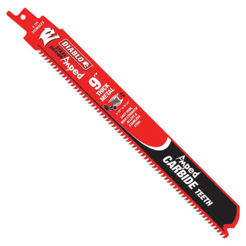 Freud - Reciprocating Saw Blades Blade Material: Carbide; Carbon Steel Blade Length (Inch): 9 - Best Tool & Supply