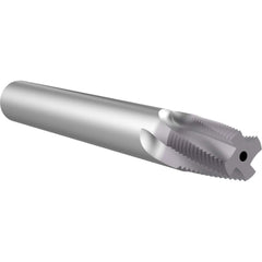 Helical Flute Thread Mill: 1/16-1/8, Internal & External, 3 Flute, 1/4″ Shank Dia, Solid Carbide 0.245″ Cut Dia, 0.437″ LOC, TiAlN Coated