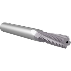 Helical Flute Thread Mill: 1/2-3/4, Internal & External, 4 Flute, Solid Carbide TiAlN Coated