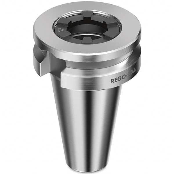 Collet Chuck: 1 to 13 mm Capacity, ER Collet, Taper Shank 100 mm Projection, 0.003 mm TIR, Balanced to 25,000 RPM, Through Coolant