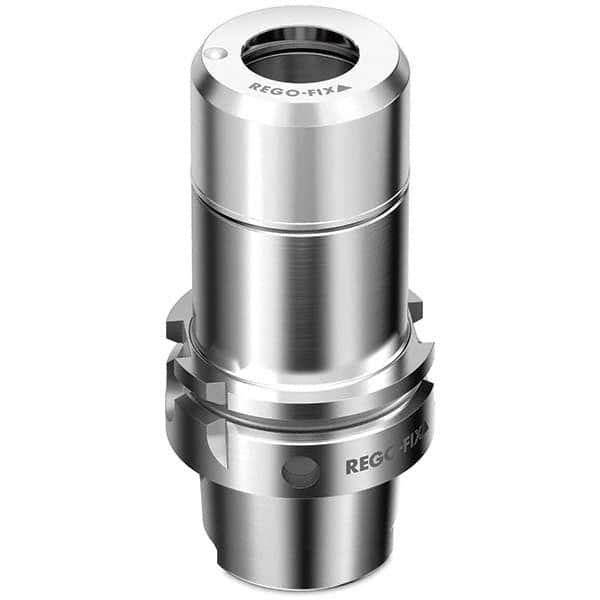 Collet Chuck: 0.5 to 10 mm Capacity, ER Collet, Hollow Taper Shank 100 mm Projection, 0.003 mm TIR, Balanced to 60,000 RPM