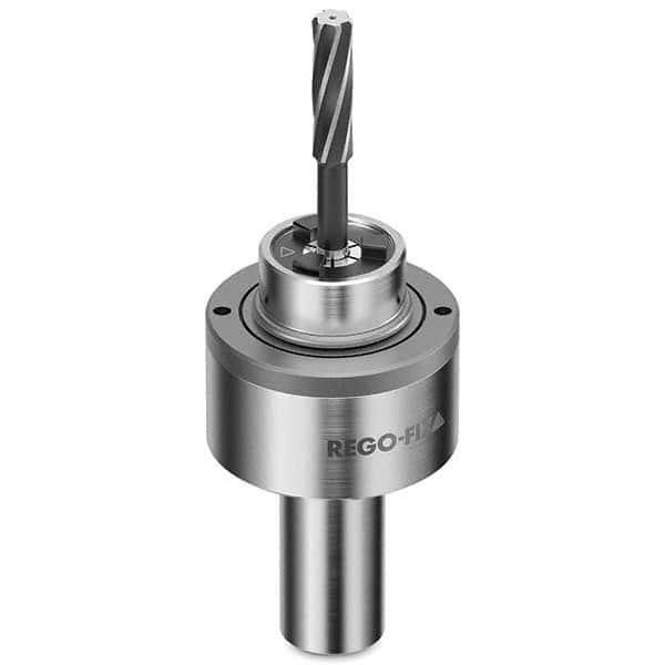 ER32 Reamer Collet Chuck 1-1/4″ Straight Straight Shank, 70mm Projection, 1/8 - 13/16″ Collet Capacity, Through Coolant