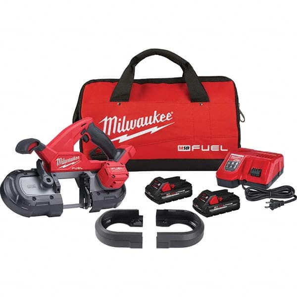 Milwaukee Tool - Cordless Portable Bandsaws Voltage: 18 Battery Chemistry: Lithium-Ion - Best Tool & Supply