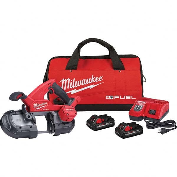 Milwaukee Tool - Cordless Portable Bandsaws Voltage: 18 Battery Chemistry: Lithium-Ion - Best Tool & Supply