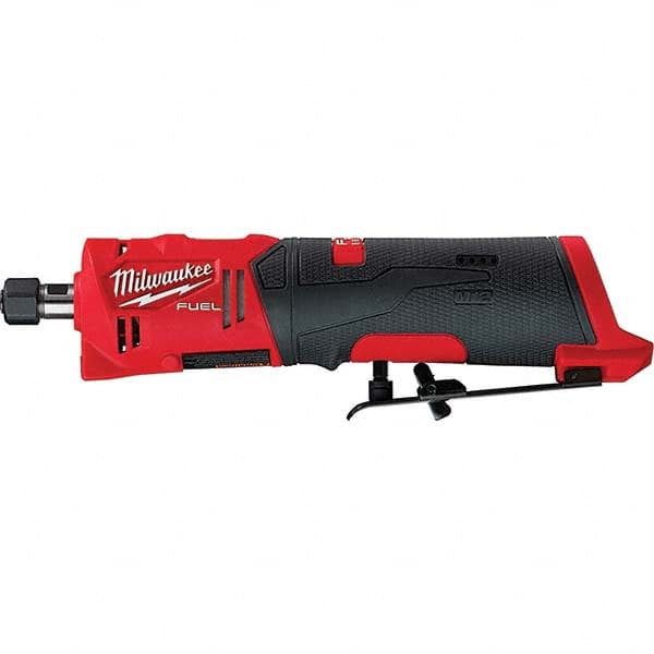 Milwaukee Tool - 1/4" Collet, 20,000 RPM, Straight, Electric Die Grinder - Best Tool & Supply