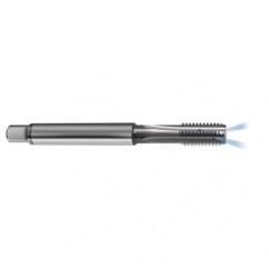 M8 x 1.0 Dia. - 6H - 4 FL - Carbide Semi-Bott Tap - Bright Finish-Coolant-Thru-FORM-C - Best Tool & Supply