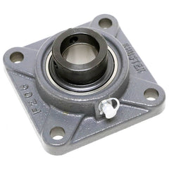 Shuster - NAF210-31, 1-15/16" ID, 5-5/8" OAL x 5-5/8" OAH, 4-Bolt Flange Bearing - Exact Industrial Supply