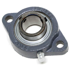 Shuster - SBLF205-16, 1" ID, 64mm OAL x 96mm OAH30.5mm Wide, 2-Bolt Flange Bearing - Exact Industrial Supply