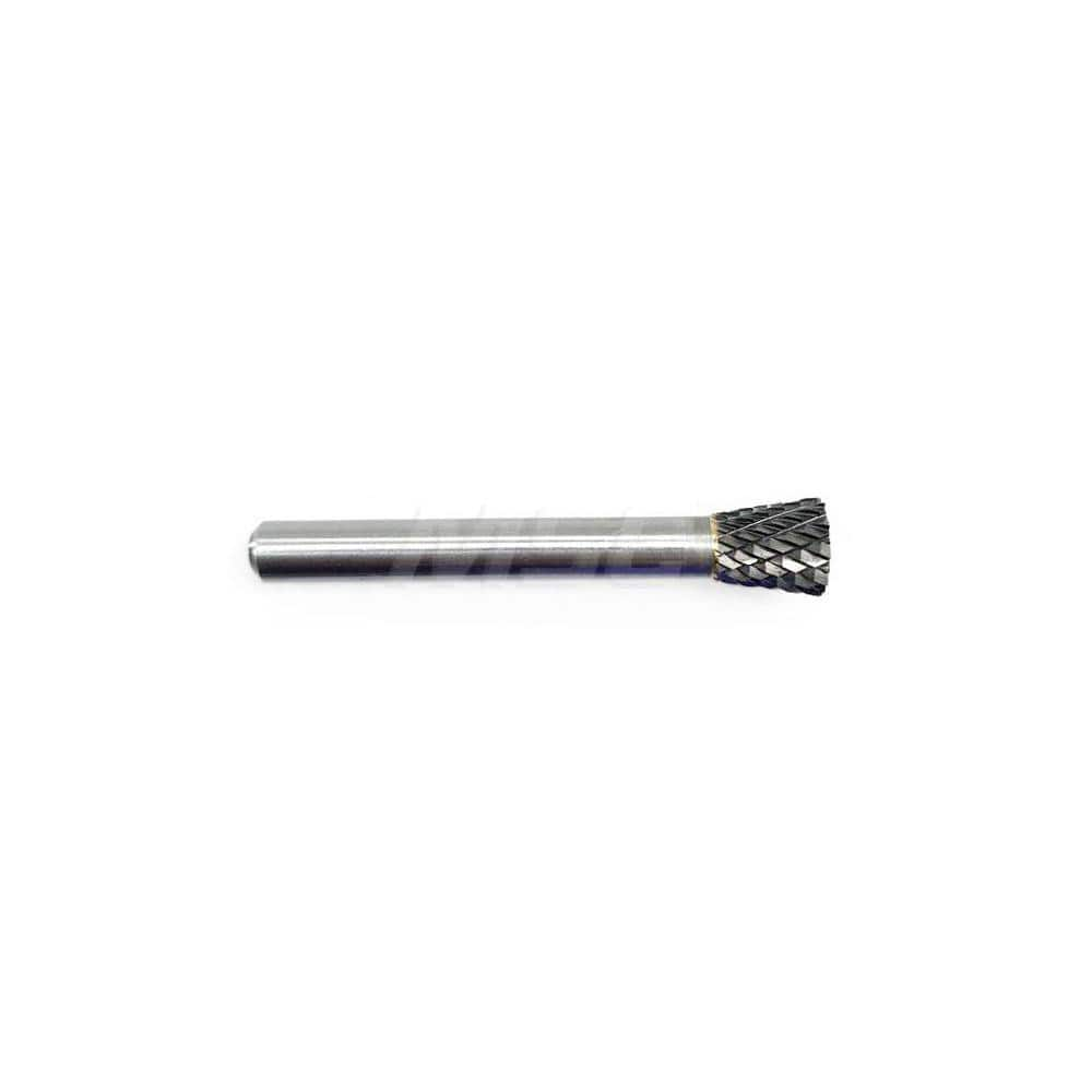 Abrasive Bur: SN-4, Inverted Cone 1/4″ Shank