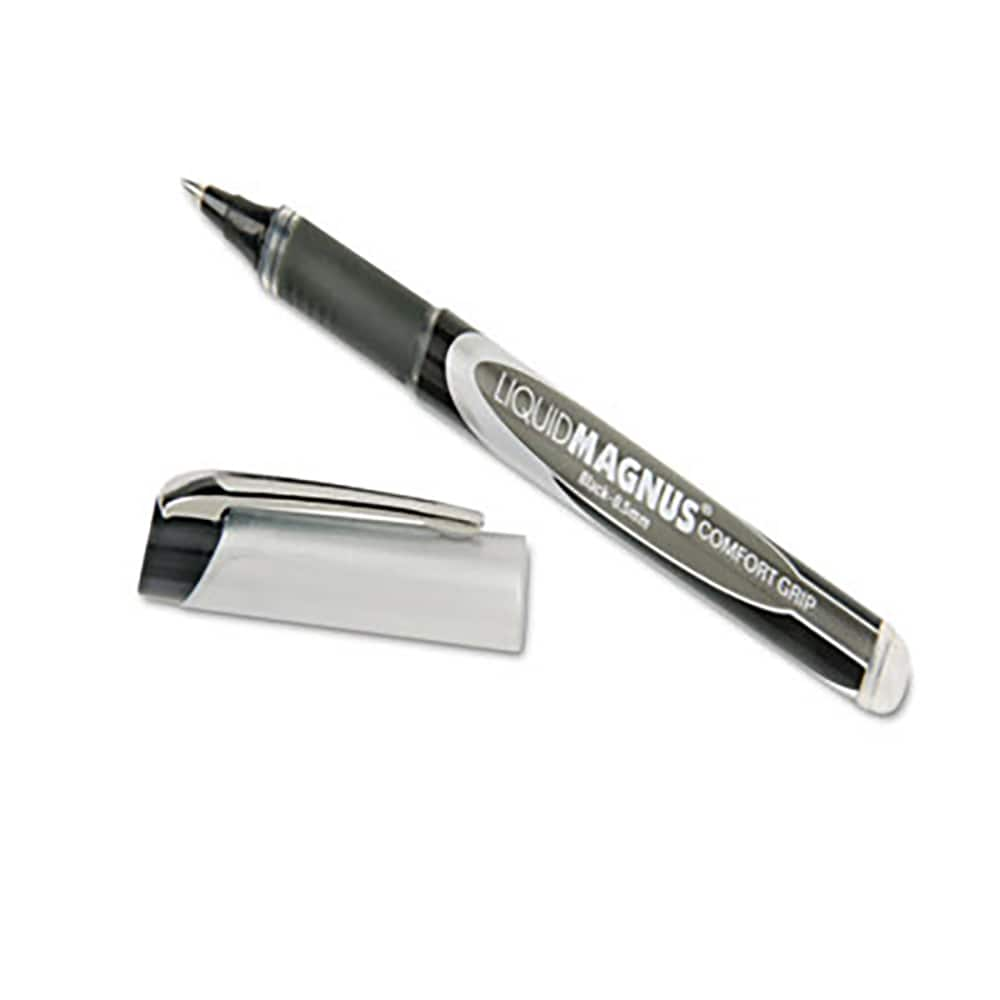 Ability One - Pens & Pencils; Type: Rollerball Pen ; Color: Black ; Tip Type: 0.5MM - Exact Industrial Supply