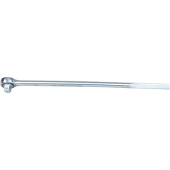 Wright Tool & Forge - Ratchets; Tool Type: Ratchet ; Drive Size (Inch): 1 ; Head Shape: Round ; Head Features: Reversible ; Finish/Coating: Full Polish Chrome ; Overall Length (Inch): 30 - Exact Industrial Supply