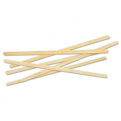 ECO PRODUCTS - Coffee, Tea & Accessories Breakroom Accessory Type: Coffee Stirrers Breakroom Accessory Description: Renewable Wooden Stir Sticks - 7" 1000/Pack 10 Pk/Carton - Best Tool & Supply