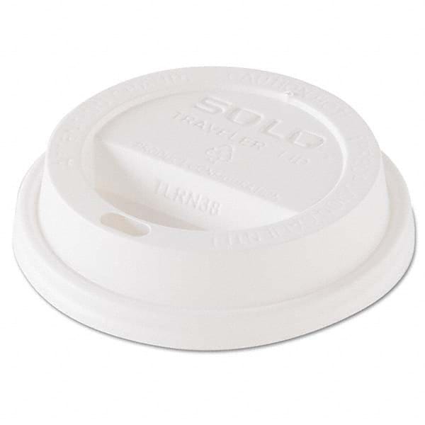 DART - Traveler Dome Hot Cup Lid, Fits 8 oz Cups, White, 100/Pack, 10 Packs/Carton - Best Tool & Supply