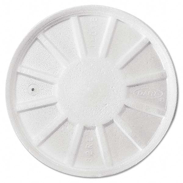 DART - Vented Foam Lids 8-44 oz Cups White 50/bag 10 Bags/Carton - Best Tool & Supply