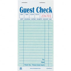 Royal Paper - Note Pads, Writing Pads & Notebooks Writing Pads & Notebook Type: Guest Book Size: 3-1/2 x 6-45/64 - Best Tool & Supply