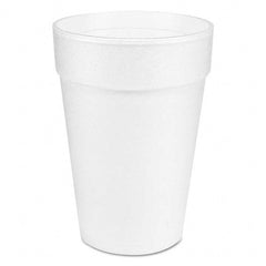 DART - Large Foam Drink Cup, 14 oz, Hot/Cold, White, 25/Bag, 40 Bags/Carton - Best Tool & Supply