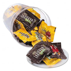 Office Snax - Snacks, Cookies, Candy & Gum Breakroom Accessory Type: Candy Breakroom Accessory Description: Candy Tubs, Chocolate and Peanut M&Ms, 1.75 lb Resealable Plastic Tub - Best Tool & Supply