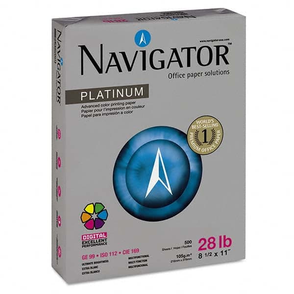 Navigator - Office Machine Supplies & Accessories Office Machine/Equipment Accessory Type: Copy Paper For Use With: Copiers; Fax Machines; Laser Printers - Best Tool & Supply