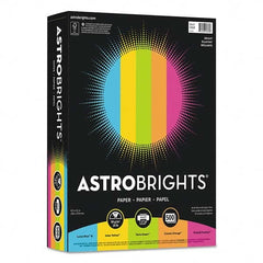 Astrobrights - Office Machine Supplies & Accessories Office Machine/Equipment Accessory Type: Copy Paper For Use With: Copiers; Inkjet Printers; Laser Printers - Best Tool & Supply