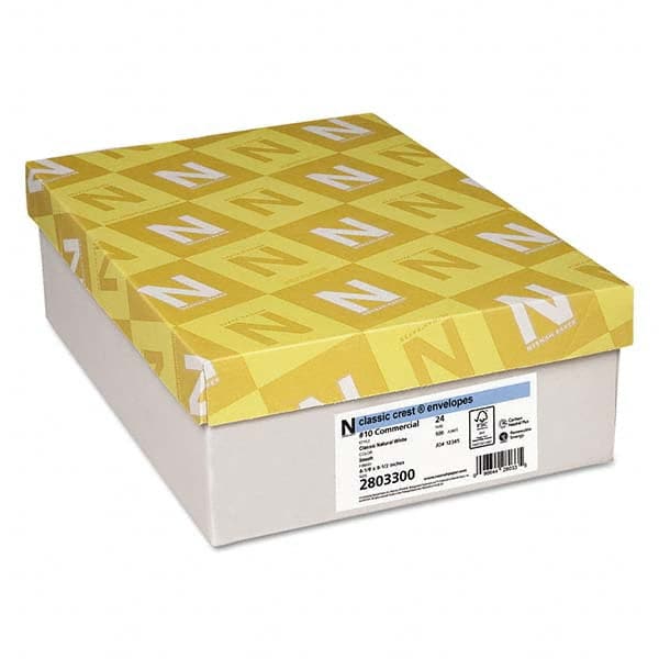 Neenah Paper - Mailers, Sheets & Envelopes Type: Business Envelope Style: Gummed Flap - Best Tool & Supply