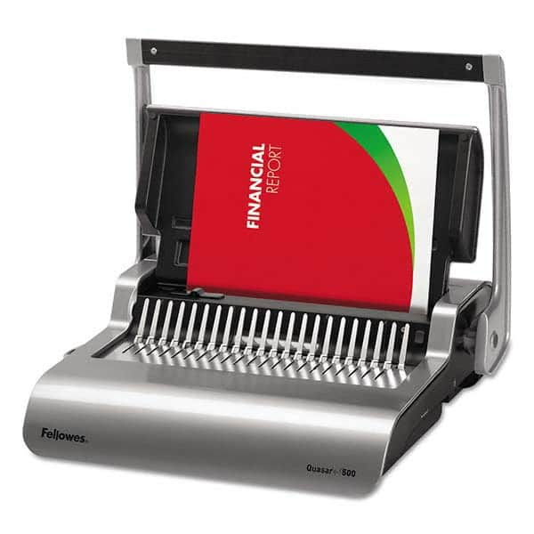 FELLOWES - Binding Machines Type: Comb Binding Spines Sheet Capacity: 500 - Best Tool & Supply