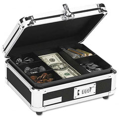 Vaultz - Compartment Storage Boxes & Bins Type: Cash Box Number of Compartments: 1.000 - Best Tool & Supply