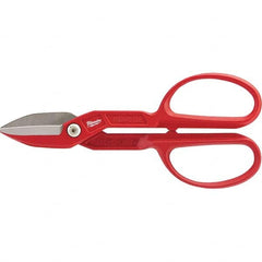 Milwaukee Tool - Snips Snip Type: Tinner's Snip Cut Direction: Straight - Best Tool & Supply