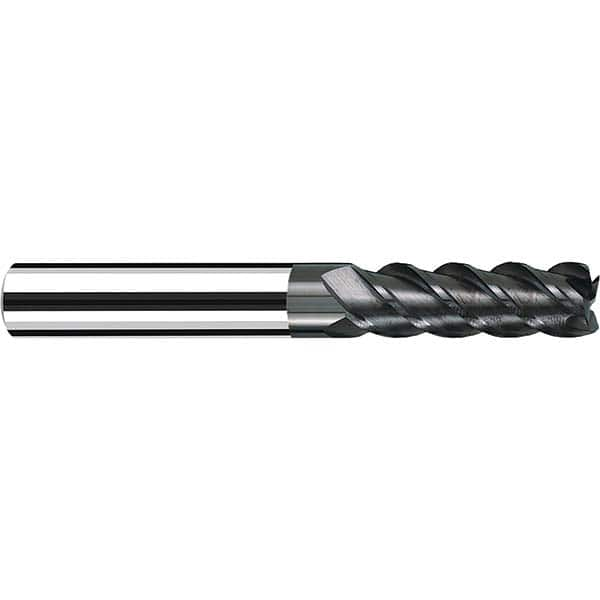 Fraisa - 1/8, 3/4" LOC, 1/8" Shank Diam, 3" OAL, 4 Flute Solid Carbide Square End Mill - Best Tool & Supply