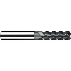 Fraisa - 1/8, 3/4" LOC, 1/8" Shank Diam, 3" OAL, 4 Flute Solid Carbide Square End Mill - Best Tool & Supply