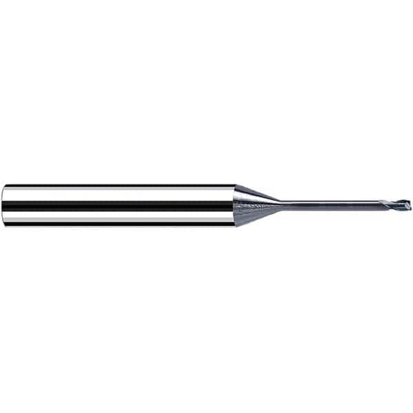 Fraisa - 3mm, 6mm LOC, 80mm OAL, 2 Flute Solid Carbide Square End Mill - Best Tool & Supply