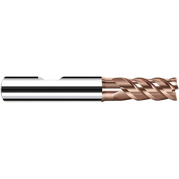 Fraisa - 20mm Diam 4 Flute Solid Carbide 0.2mm Corner Radius End Mill - Best Tool & Supply