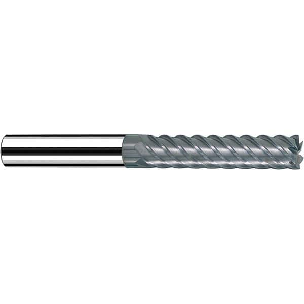 Fraisa - 3/4, 3-1/2" LOC, 3/4" Shank Diam, 6" OAL, 10 Flute Solid Carbide Square End Mill - Best Tool & Supply