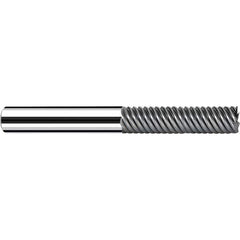 Fraisa - 1-1/4, 5" LOC, 1-1/4" Shank Diam, 8" OAL, 9 Flute Solid Carbide Square End Mill - Best Tool & Supply