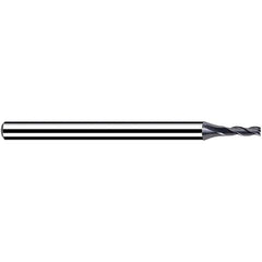 Fraisa - 1.6mm, 4.8mm LOC, 40mm OAL, 3 Flute Solid Carbide Square End Mill - Best Tool & Supply